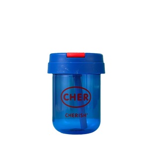 Factory Direct supply creative trendy straw cover plastic cup high-looking girl student portable single drink