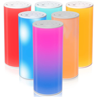 Красочный RGB сенсорный красочный регулируемый светодиодный Настольный светильник ночник спальня прикроватная зарядка Настольный атмосферный свет