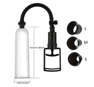 Small size vacuum air pump penis trainer men's pull rod negative pressure booster aircraft Cup adult sex products