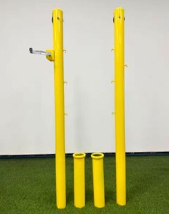 Volleyball Net Column Volleyball Column Badminton Net Frame Pickleball Net Frame Track and Field Training Outdoor Competition Mobile Free Shipping