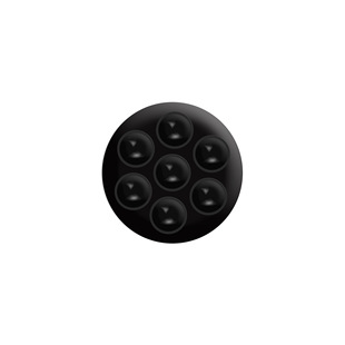 Silicone suction cup mobile phone airbag bracket retractable desktop folding mobile phone bracket double-sided silicone suction cup bracket