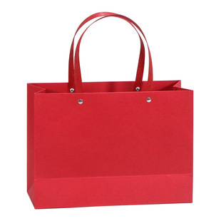 in stock Wholesale Thickened Kraft Paper Bag Clothes Clothing Store Gift Packaging Bag Shopping Kraft Paper Tote Bag Custom