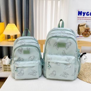 Large Capacity Schoolbag Women's Junior Senior high school Students Primary School Simple Ins All-match Travel Small High-value Backpack