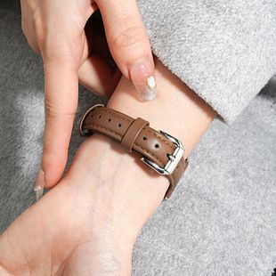Применимо для Apple applewatch ремешок из натуральной кожи талия женская мода iwatch Huawei GT умный ремешок