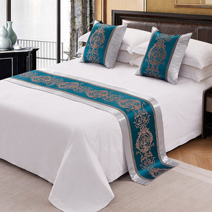 Bed End Towel Bed Flag B&b Hotel Hotel Bedding High-end Luxury Home Bed Strip Bed Cover Pad Bedside Towel