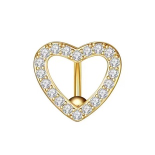 Human body piercing jewelry navel nail cross-border hot selling navel ring European and American classic navel buckle wholesale manufacturers navel nail