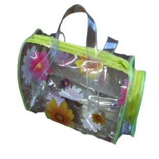 Shenzhen PVC soft plastic bag underwear bag cosmetic packaging bag plastic bone bag transparent bag zipper bag clothing packaging bag