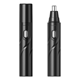 Spring smile source factory rechargeable electric nose hair trimmer men's shaving nose hair remover nose hair scraping female one-piece delivery