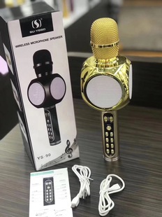 Wireless Bluetooth audio YS-90 mobile phone microphone KTV microphone audio integrated national karaoke artifact microphone