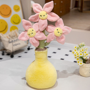 Jellycat тюльпан нарцисс горшечные маленькие ромашки букет украшения для спальни девушки подарки оптом