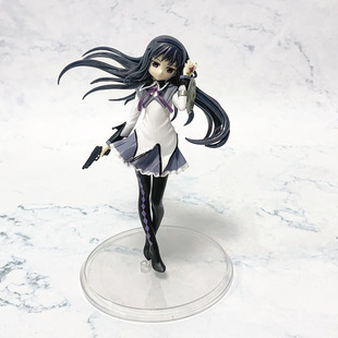 Magical Girl Madoka, Homura Akemi, Nozomi Tojo, Sleeping Pose, Swimsuit, Theatrical Version, Scenery Figure, Two-Dimensional