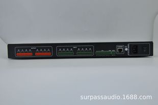 MA88D4 Dante Audio matrix processor interface 8 in 8 out DSP transmission function effect device