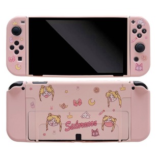 Внешняя торговля взрывы подходит для Nintendo Switch OLED игры защитный чехол окрашенные Сплит NS OLED мягкий чехол