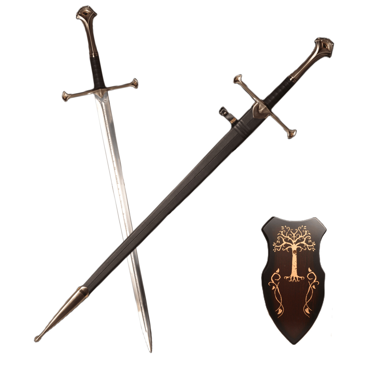 Sword Valley Lord of the Rings Lord of the Rings Nasir Holy Sword Scripture Version 1 to 1 Aragone Holy Sword Western Sword Not Bladed