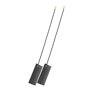 IPEX InteRFace Soft Board FPC Passive GPS Navigation Positioning Built-in Antenna 38*16mm Rf1.13/RF1.37