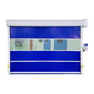 Fast rolling shutter door custom dust-free workshop factory warehouse automatic lifting door rolling gate induction pvc fast door
