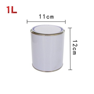 Asphalt Sampling Bucket Sample Retaining Iron Jar Portable Paint Bucket with Lid Iron Bucket Sub-packing Sealed Jar Iron Bucket Round Bucket