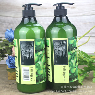 Develli Suit Olive Essence Шампунь против перхоти для ухода за волосами Olive Cool Fragrance Увлажняющий гель для душа 1л