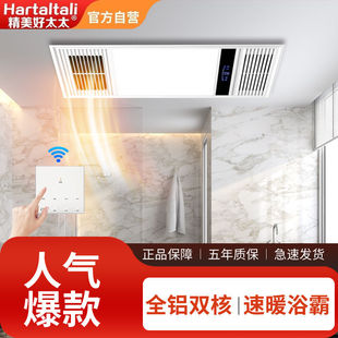 Wind heating bath heater lighting wholesale toilet heating ventilation multifunctional integrated ceiling electrical five-in-one machine