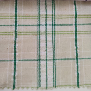 Cotton Wrinkled Bubble Cloth Light Blue Light Apricot Light Pink Purple Woven Plaid Cloth Shirt Fabric Pastoral Style Small Fresh