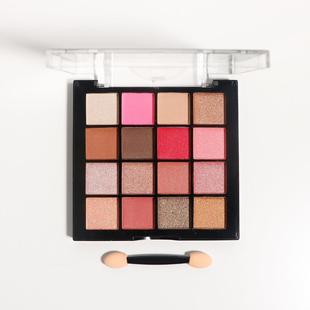 Explosions Net red earth color eye shadow shiny fine flash beauty makeup wholesale matte eye shadow plate set manufacturers