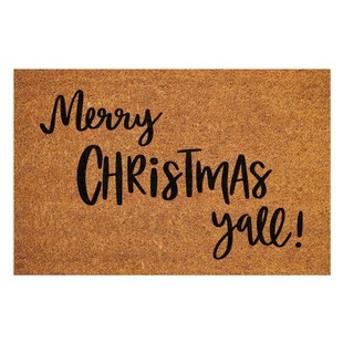 Cross-border Christmas Diatom Mud Floor Mat Holiday Decoration Entrance Door Floor Mat Crystal Velvet Non-slip Dirty-resistant Floor Mat