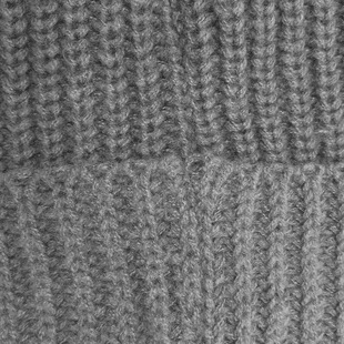 2023 new thick needle knit cap women's warm turn over cap men's thick straight Joker wool cap wholesale