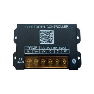 Bluetooth APP dual color temperature controller color temperature controller Bluetooth synchronization stepless dimming color high power 30A