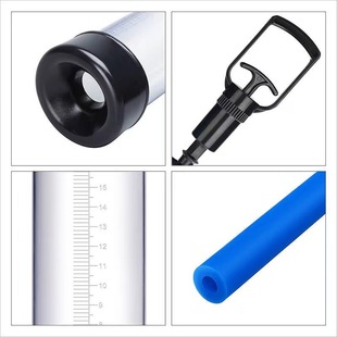 Manufacturers produce booster UP plastic transparent tube black tube adult supplies sex toys negative pressure ball
