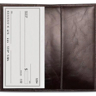 Cross-border rfid long check wallet ultra-thin checkbook check card holder multi-card PU check holder factory wholesale