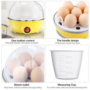 Mini Multi-function Egg Boiler Egg Steamer Automatic Power-off Household Small Egg Steamer Household Egg Steamer