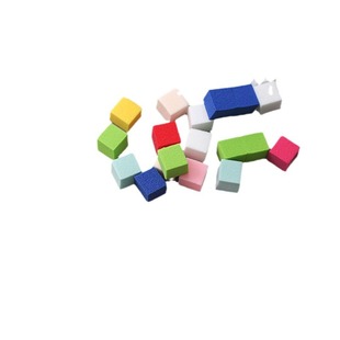 Nail Art 1cm Mini Bean Curd Block Clap Glue Sponge Gradient Blush Small Square Grab Pen Tool suit