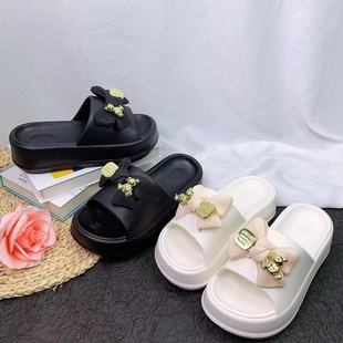Slippers Women's New Thick Bottom Bear Bow EVA Slippers Women's Spring and Summer INS Fashion Slippers Wholesale