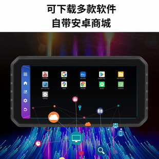 External portable navigator cross-border 6.25 inch driving recorder portable wireless carplay remote control