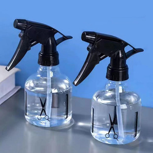 Hairdressing Transparent pet Plastic Bottle Press Spray Kettle Disinfection Watering Flower Spray Kettle Alcohol Bottling Fine Spray Bottle