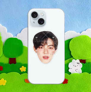 Zhang Hao acrylic mobile phone airbag bracket star around DIY avatar should aid creative logo