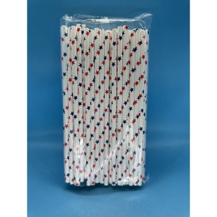 Wholesale straw cup color paper straw environmental protection art dining bar bar nightclub special for drinks hot drinks