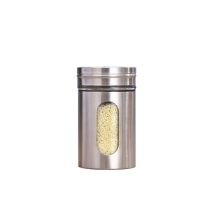 Stainless Steel Seasoning Jar Barbecue Sprinkler Bottle Pepper Bottle Seasoning Bottle Toothpick Holder Home Kitchen Seasoning Bottle Set