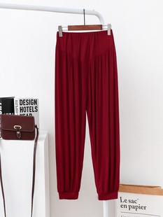 Modal High Waist Wide Leg Pants Women's Summer New Ice Cool Drop Sense Straight Pants Casual Pants Spring and Autumn Pants