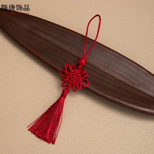 No.7 6 Chinese knot tassel 6 Fang Sheng knot tassel U disk sachelet bookmark pendant small size wholesale