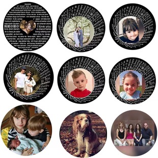 Amazon New Projection Hand-woven Bracelet 100 Languages I Love Your Photo Customized Valentine's Day Gift
