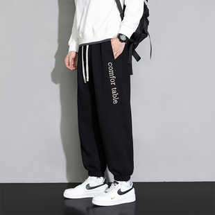plus size Sweatpants Men's Pants Casual Trousers Loose Oversized Fat Casual Pants Men's Sports Pants