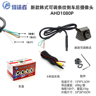 Cross-border detachable dual-purpose 360 ° adjustable three-control metal fisheye Korean screw 1080P fisheye lens