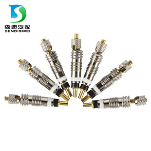 Bicycle valve pure copper French valve valve core vacuum tire air pump mountain bike vacuum air nozzle