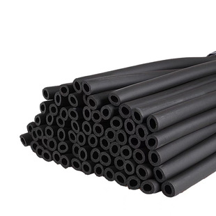 Guangdong manufacturer B1 grade rubber plastic pipe flame retardant thermal insulation cotton central air conditioning copper pipe anti-condensation water pipe sound insulation