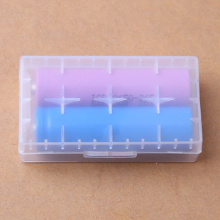 High quality pack 2 18650 16340 direct sales battery box lithium battery storage box storage box accessories