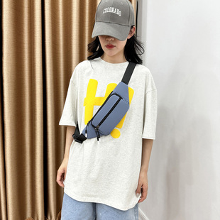 Women's Waist Bag Sports Casual Crossbody Bag All-match Large Capacity Chest Bag Crossbody Casual Sports Bag Chest Bag Crossbody Bag Women