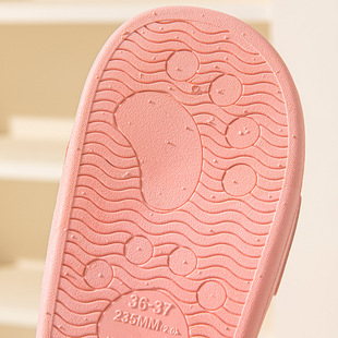 Slippers Women's Summer Home Bath Bathroom Dormitory Hotel Cartoon Outdoor Wear Thick-soled Wear-resistant Couple's Cool Shoes