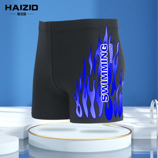 Мужские боксеры Flame, быстросохнущие дышащие плавки с защитой от смущения, мужские купальники, Мужской купальный костюм, мужской купальный костюм оптом