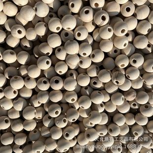 Factory wholesale spot defective polishing beads special round wood beads clearance flawed polishing beads direct supply